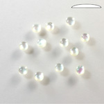 Shell Flat Back Cabochon - Round 04MM WHITE MOP