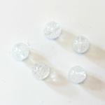 Plastic Bead - Perrier Effect Smooth Round 08MM PERRIER CRYSTAL
