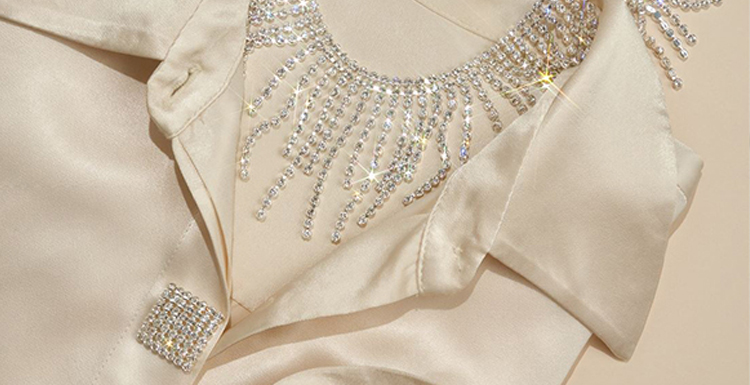 Preciosa Bezelchain with Chaton MAXIMA Line Drawing